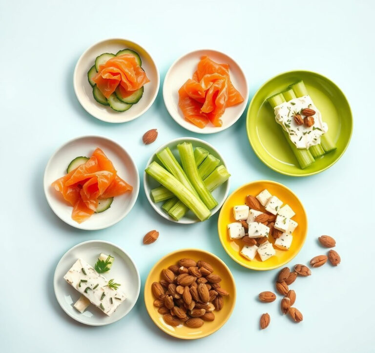 10 Quick Low Carb Recips: Healthy Bites in Under 15 Minutes
