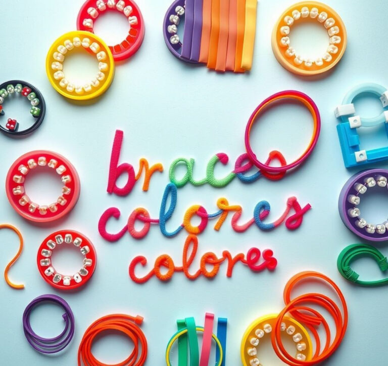 Braces Colores: Fun Color Ideas for Your Brackets (Guía)