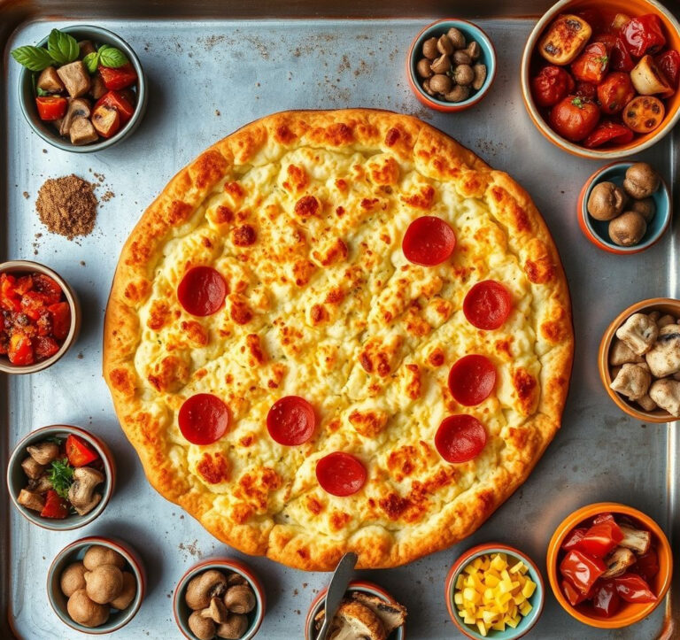 The #1 Low Carbs Recipe: Versatile Cauliflower Pizza Crust
