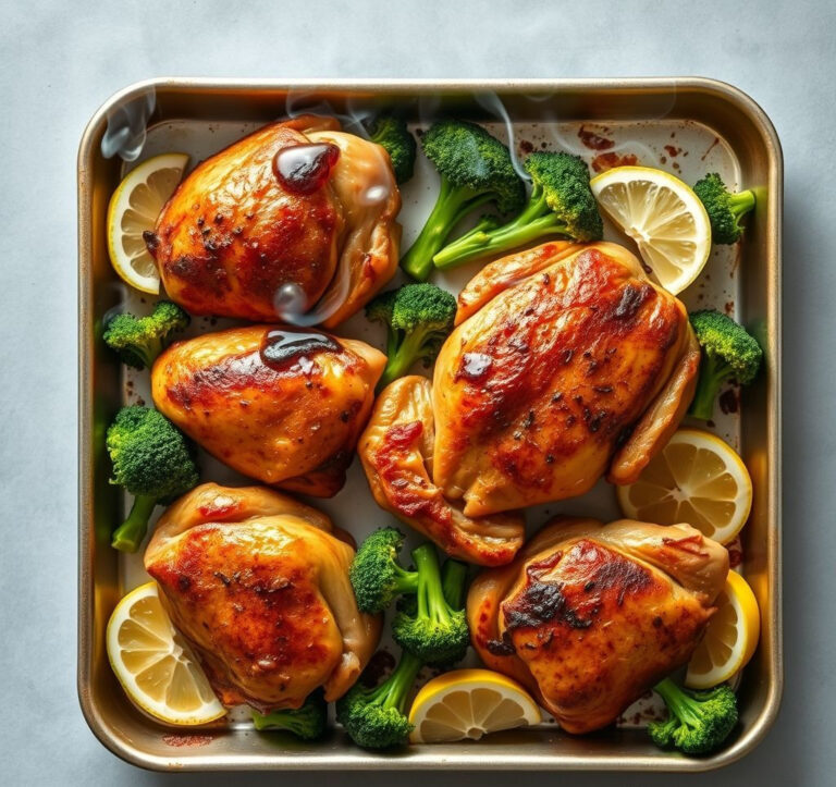 The Ultimate Low Carb Recipe: One-Pan Lemon Herb Chicken & Veggies
